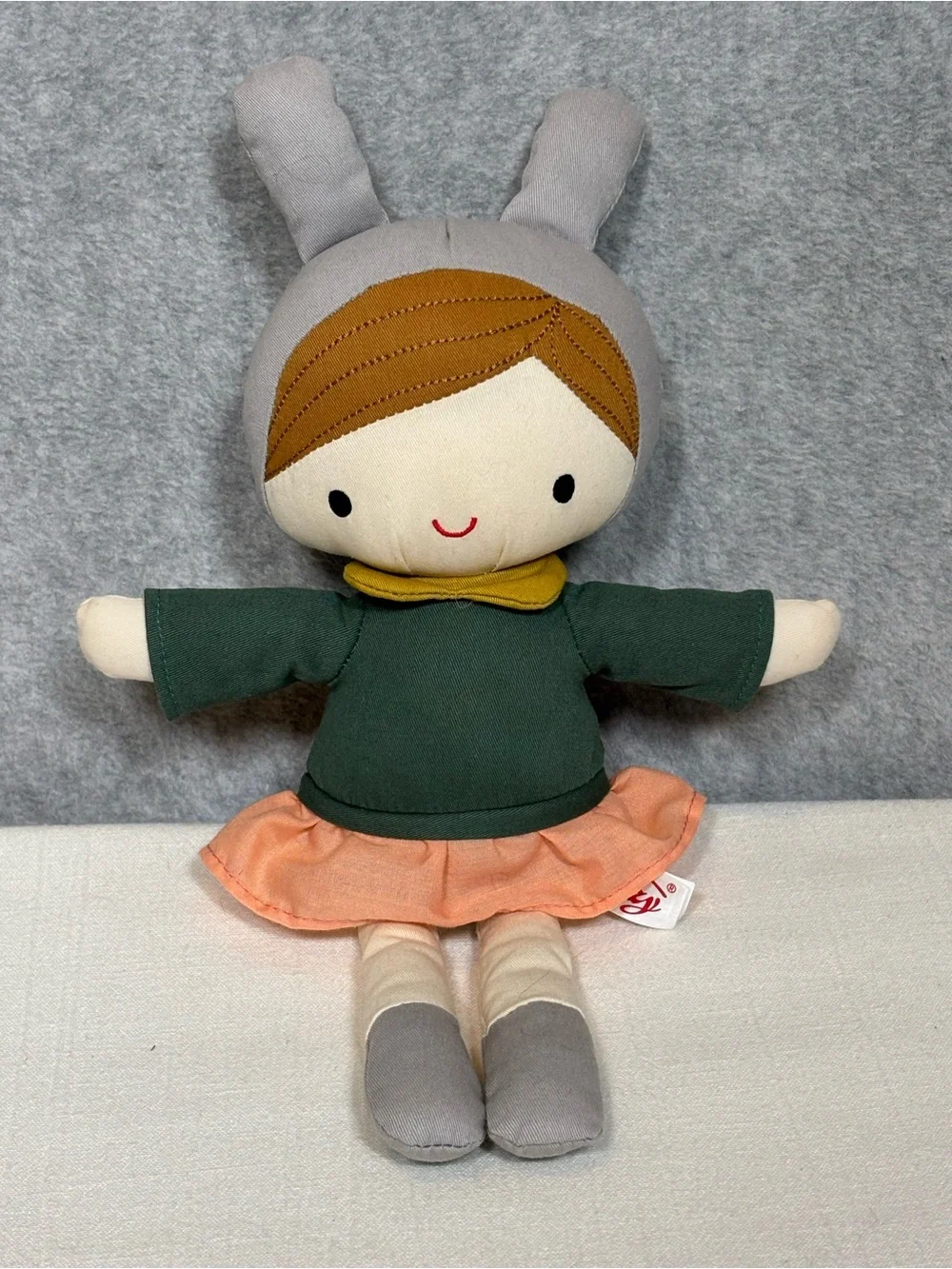 Linzy Toys Plush Rag Doll Soft Toy Fabric Cloth 14”
